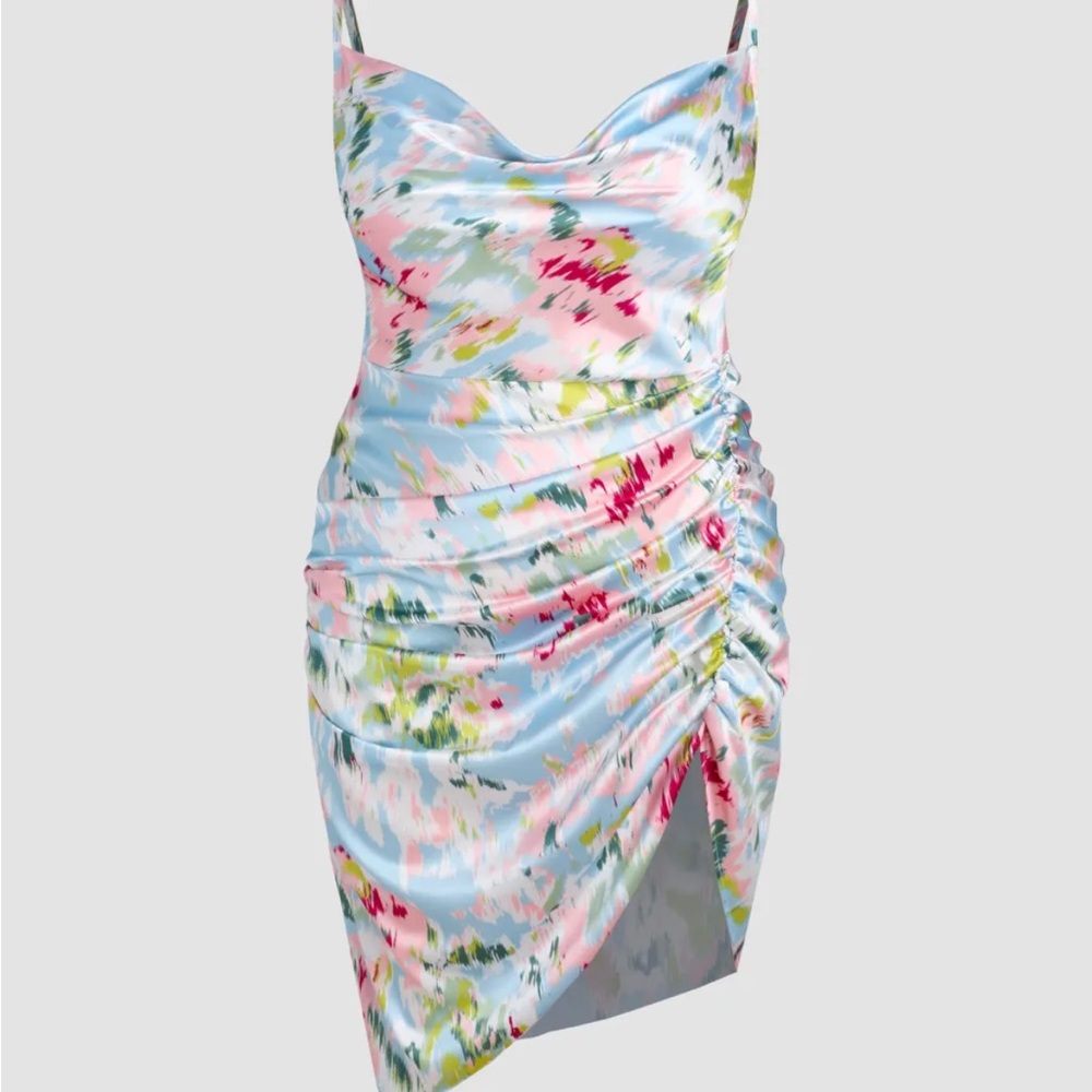 Cider floral print dress